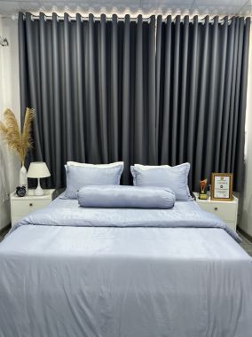 BỘ DRAP LỤA COTTON 1 MÀU CHAGOTA