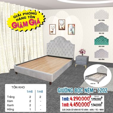 GIƯỜNG BỌC NỆM HOÀNG GIA