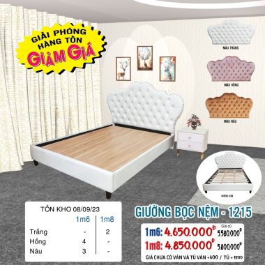 GIƯỜNG BỌC NỆM 1221&1215