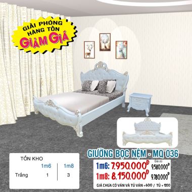 GIƯỜNG BỌC NỆM MQ 36&37&38