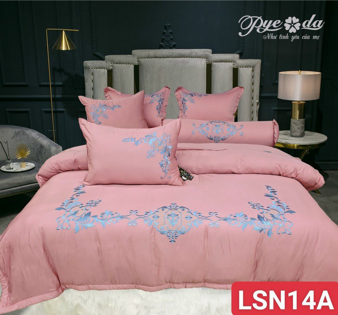 BỘ DRAP LỤA TƠ TẰM CAO CẤP PYEODA LSN